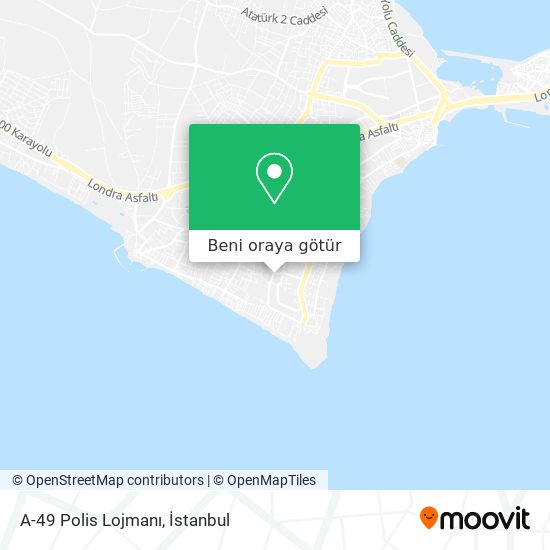 A-49 Polis Lojmanı harita