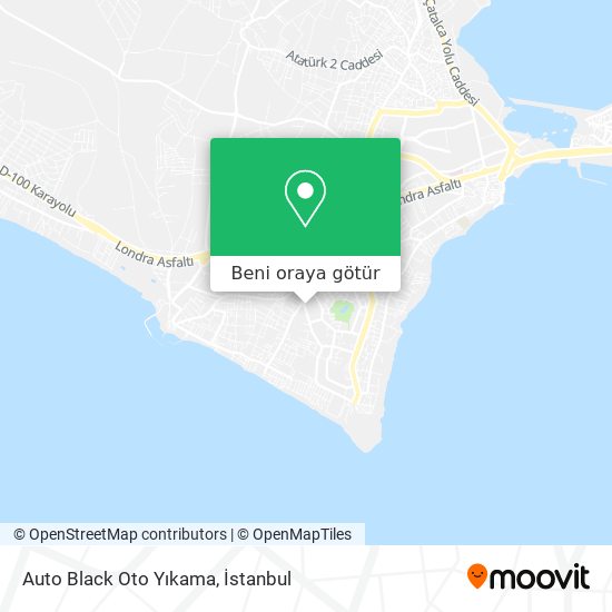 Auto Black Oto Yıkama harita