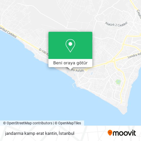 jandarma kamp erat kantin harita