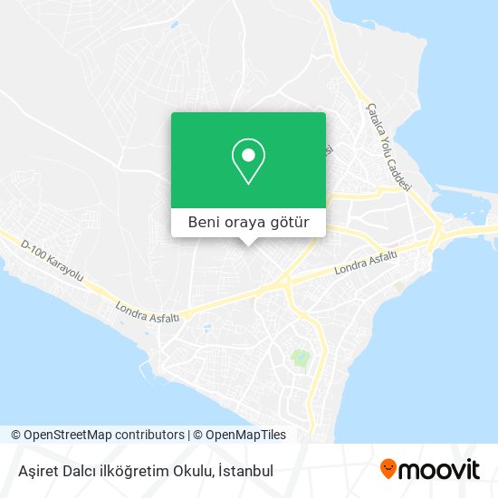 Aşiret Dalcı ilköğretim Okulu harita