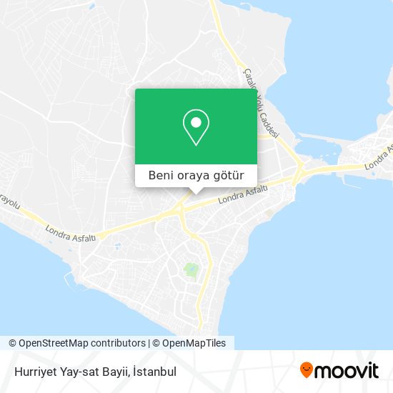 Hurriyet Yay-sat Bayii harita