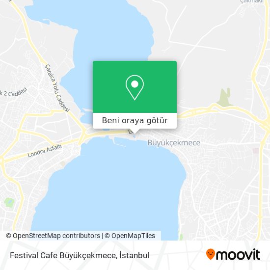 Festival Cafe Büyükçekmece harita