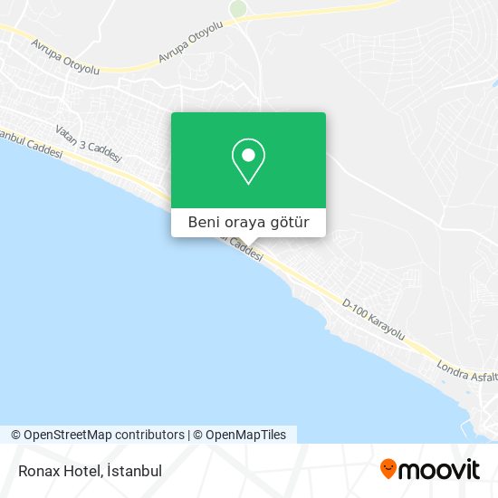 Ronax Hotel harita
