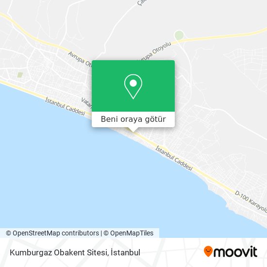 Kumburgaz Obakent Sitesi harita
