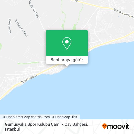 Gümüşyaka Spor Kulübü Çamlık Çay Bahçesi harita