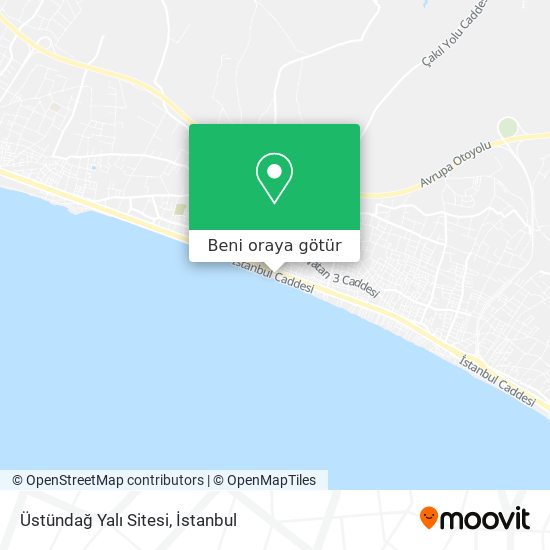 Üstündağ Yalı Sitesi harita