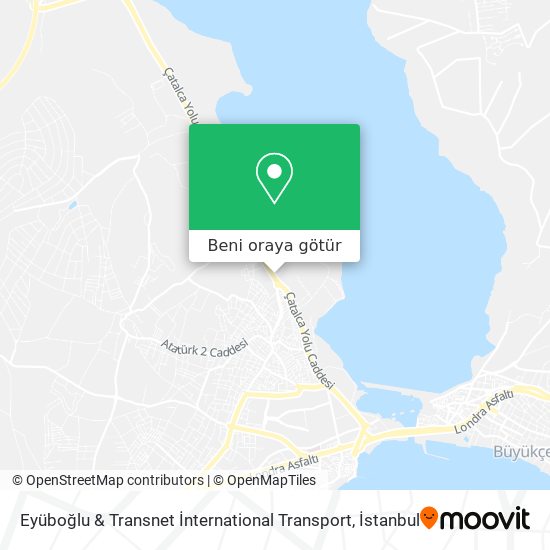 Eyüboğlu & Transnet İnternational Transport harita