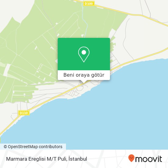Marmara Ereglisi M/T Puli harita