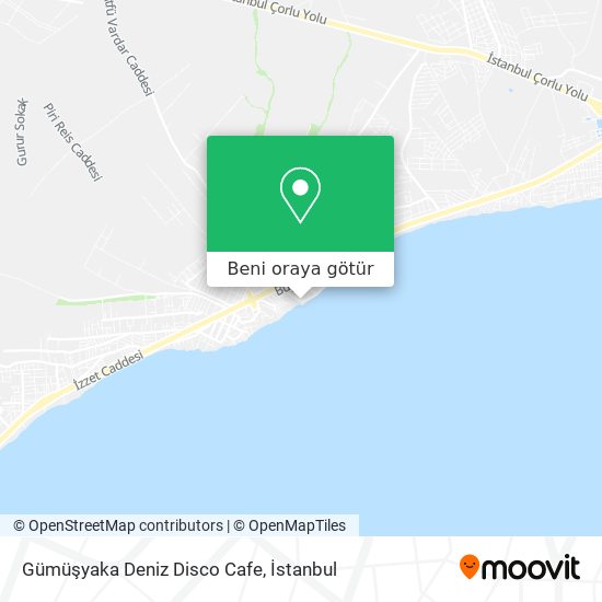 Gümüşyaka Deniz Disco Cafe harita