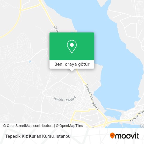 Tepecik Kız Kur'an Kursu harita