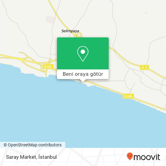 Saray Market harita