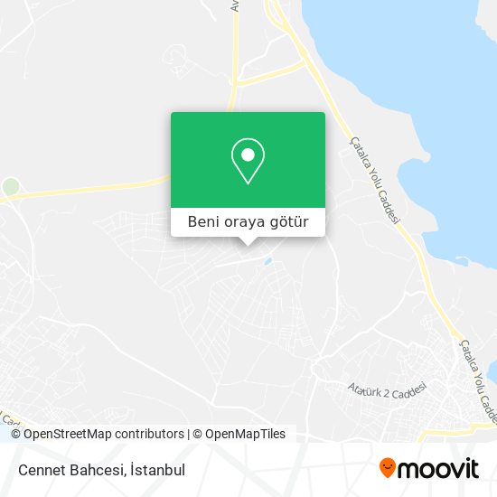 Cennet Bahcesi harita