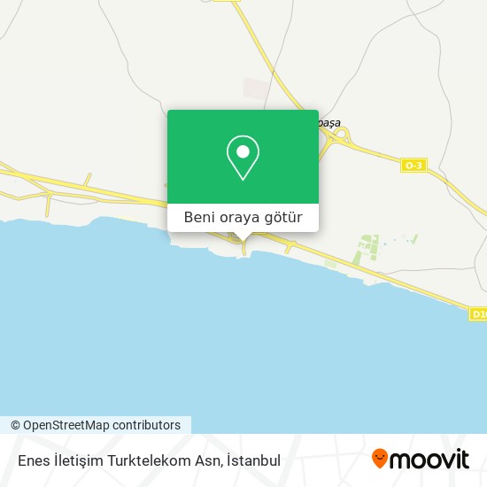 Enes İletişim Turktelekom Asn harita