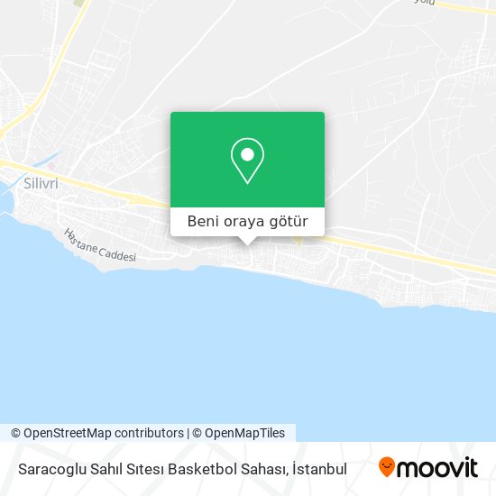 Saracoglu Sahıl Sıtesı Basketbol Sahası harita