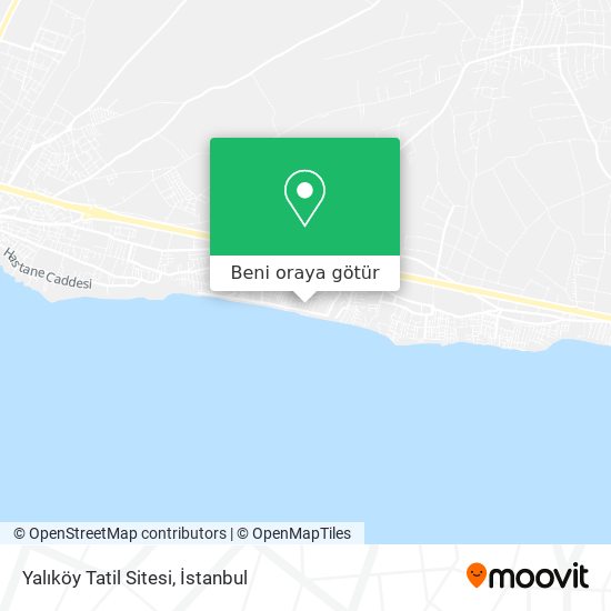 Yalıköy Tatil Sitesi harita