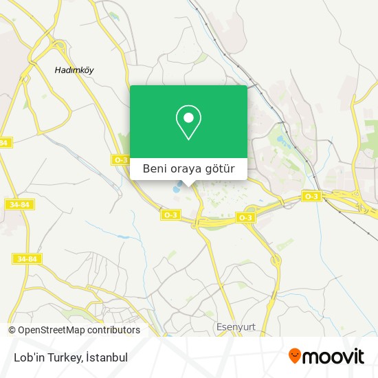 Lob'in Turkey harita