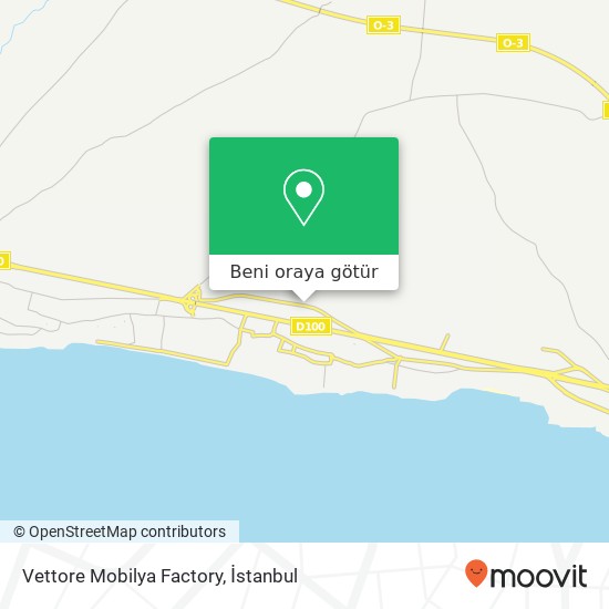 Vettore Mobilya Factory harita