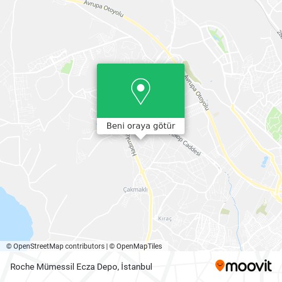 Roche Mümessil Ecza Depo harita