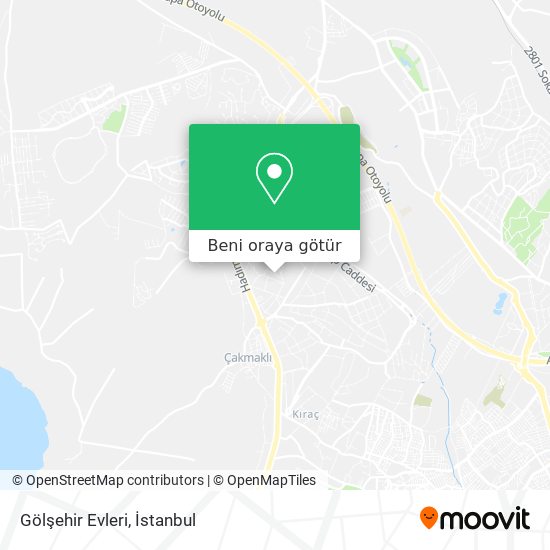 Gölşehir Evleri harita