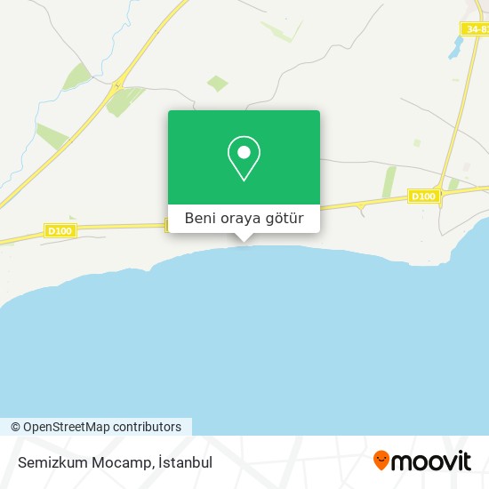 Semizkum Mocamp harita