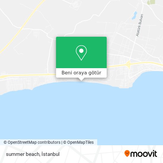 summer beach harita