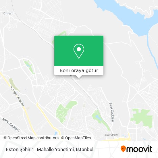 Eston Şehir 1. Mahalle Yönetimi harita