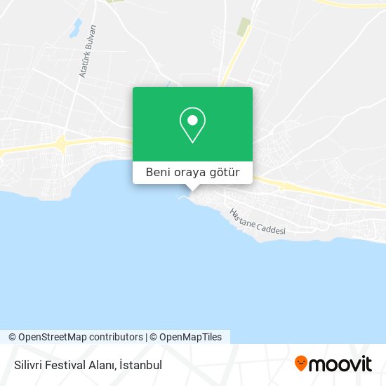 Silivri Festival Alanı harita