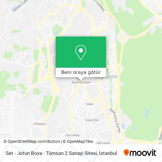 Set - Jotun Boya - Tümsan 2 Sanayi Sitesi harita