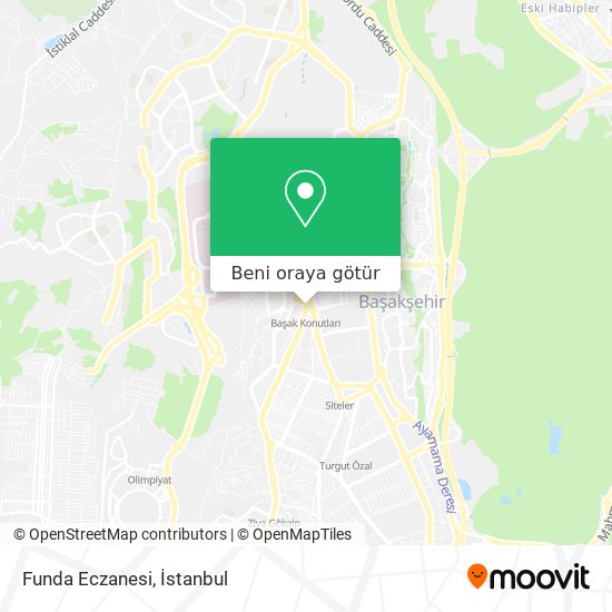 Funda Eczanesi harita