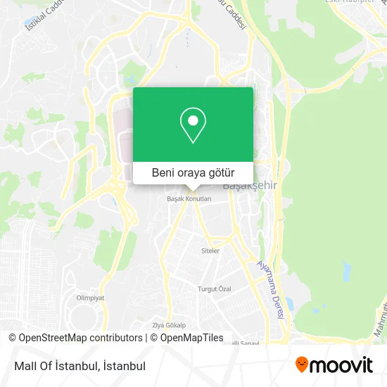 Mall Of İstanbul harita