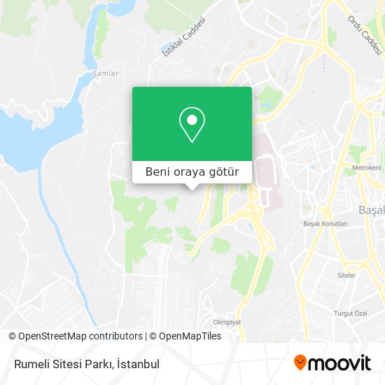 Rumeli Sitesi Parkı harita