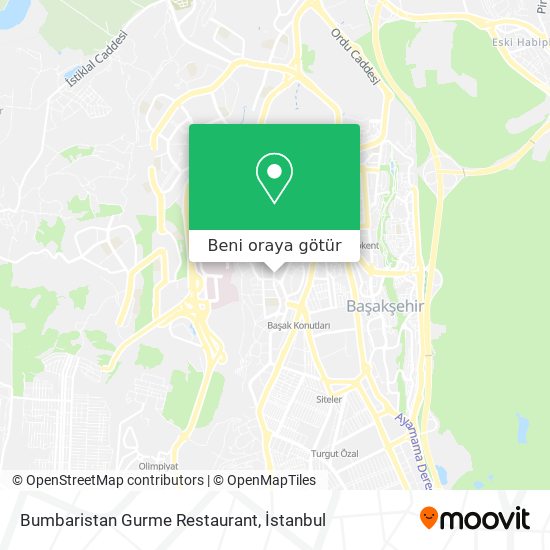 Bumbaristan Gurme Restaurant harita