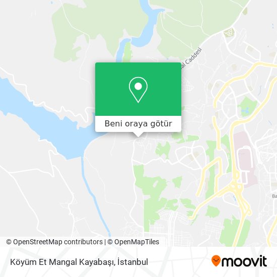 Köyüm Et Mangal Kayabaşı harita