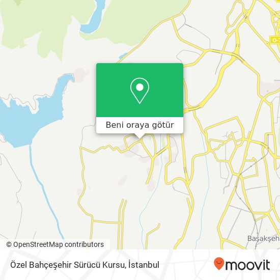 Özel Bahçeşehir Sürücü Kursu harita