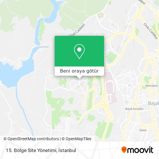 15. Bölge Site Yönetimi harita