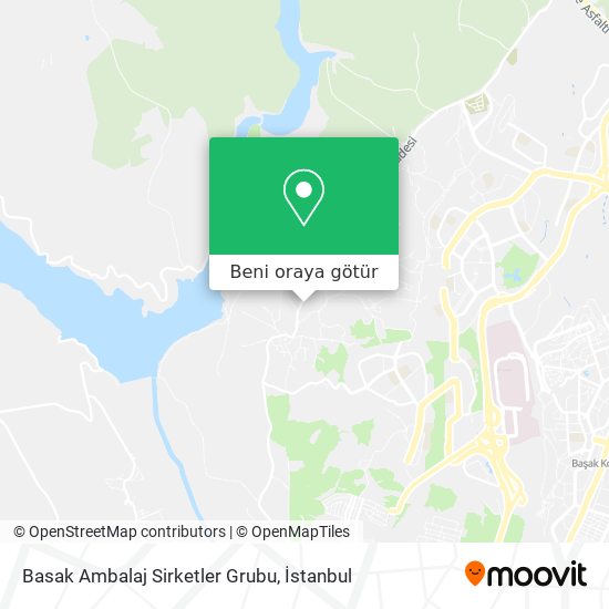 Basak Ambalaj Sirketler Grubu harita