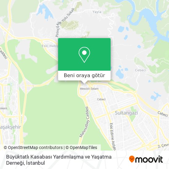 Büyüktatlı Kasabası Yardımlaşma ve Yaşatma Derneği harita
