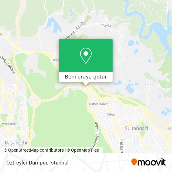 Öztreyler Damper harita