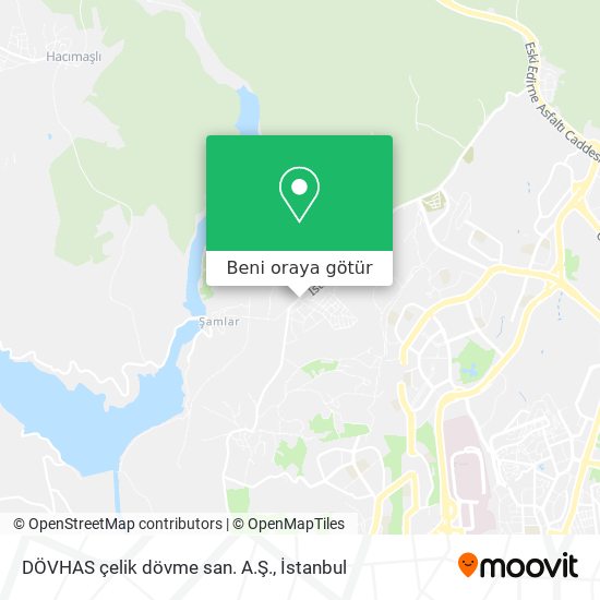 DÖVHAS çelik dövme san. A.Ş. harita