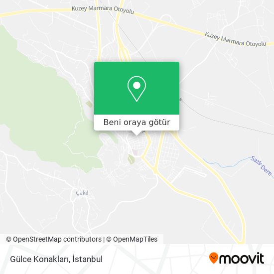 Gülce Konakları harita