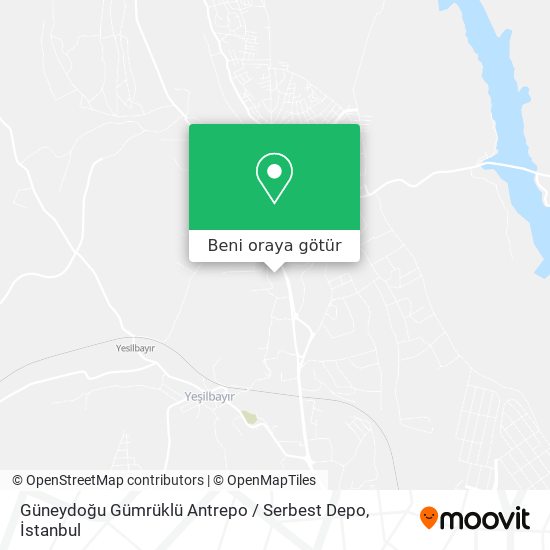 Güneydoğu Gümrüklü Antrepo / Serbest Depo harita