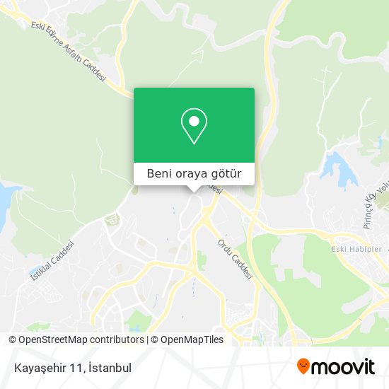 Kayaşehir 11 harita