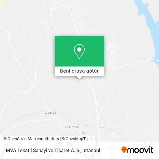 MVA Tekstil Sanayi ve Ticaret A. Ş. harita