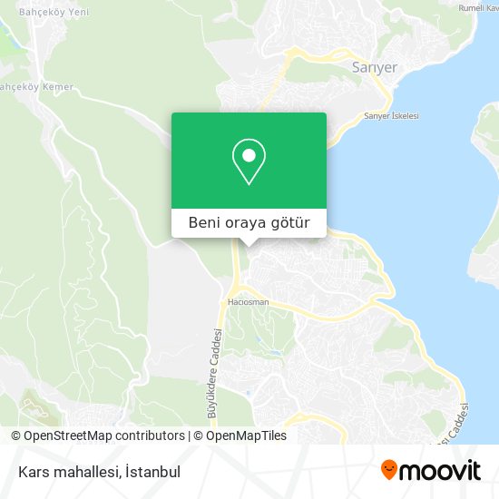 Kars mahallesi harita