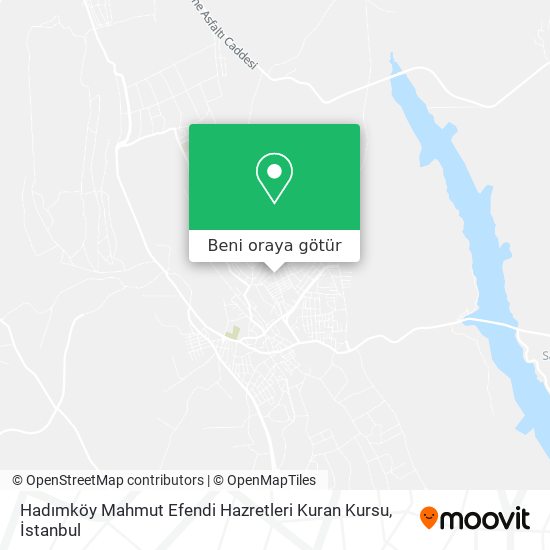 Hadımköy Mahmut Efendi Hazretleri Kuran Kursu harita