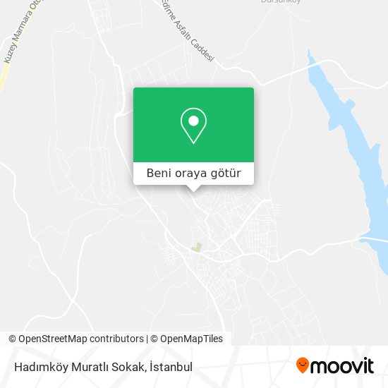Hadımköy Muratlı Sokak harita