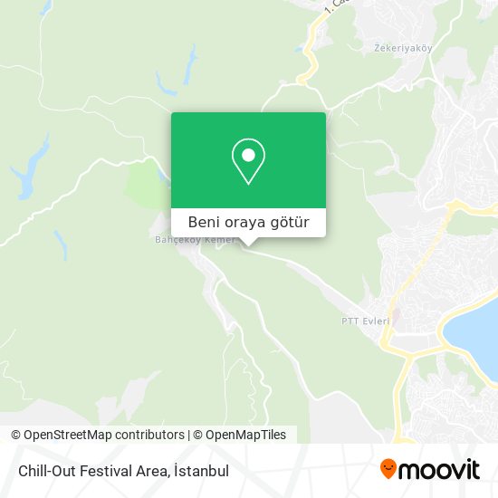 Chill-Out Festival Area harita