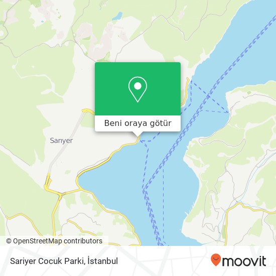 Sariyer Cocuk Parki harita