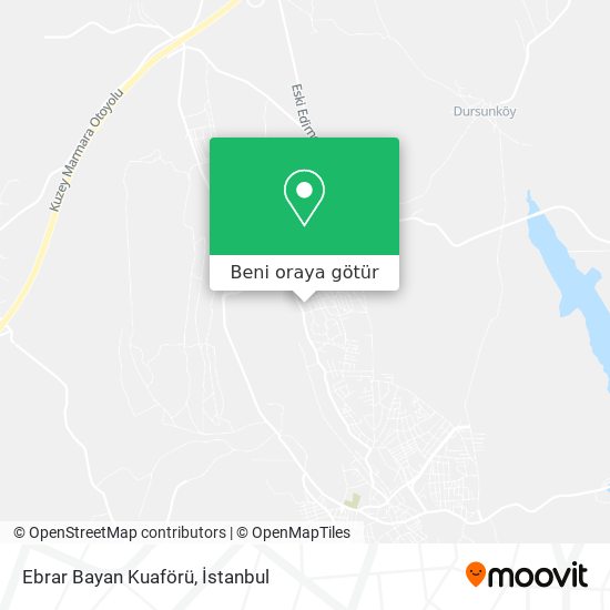 Ebrar Bayan Kuaförü harita