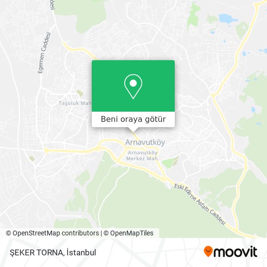 ŞEKER TORNA harita